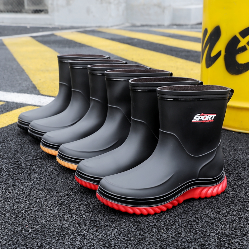 Fashionable Mid-Calf Rain Boot - Fishing Boots のレビューと価格