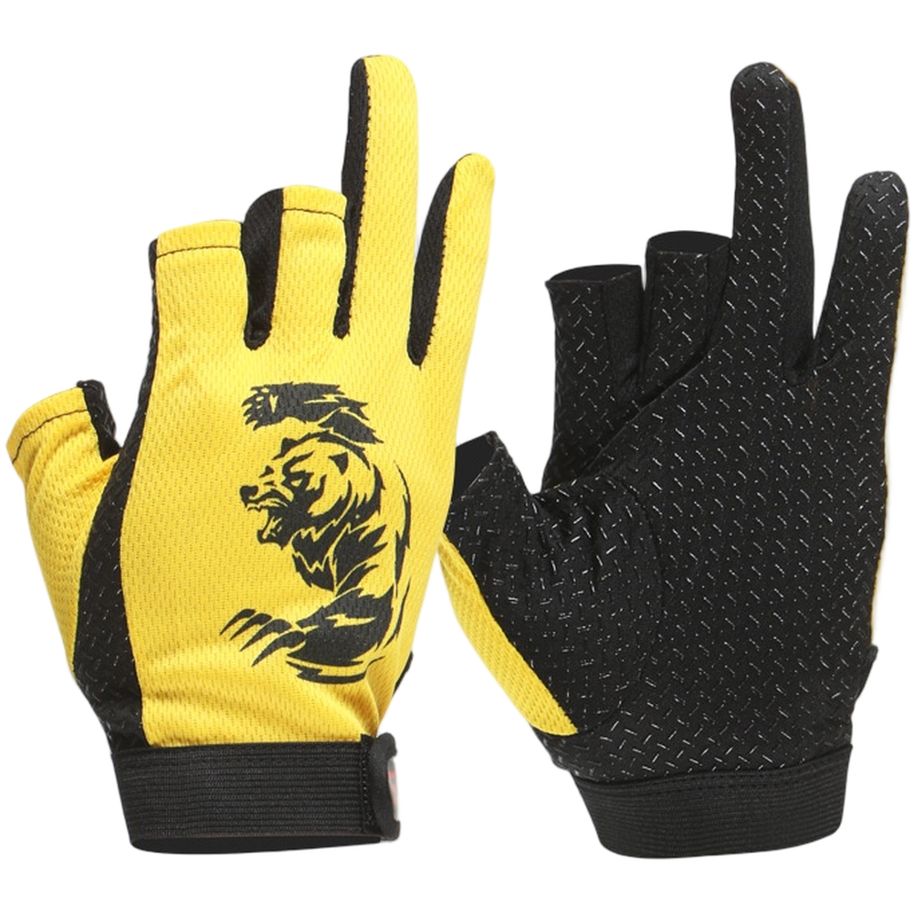 Fishing Gloves 3 Fingers Cut G - Fishing Gloves のレビューと価格