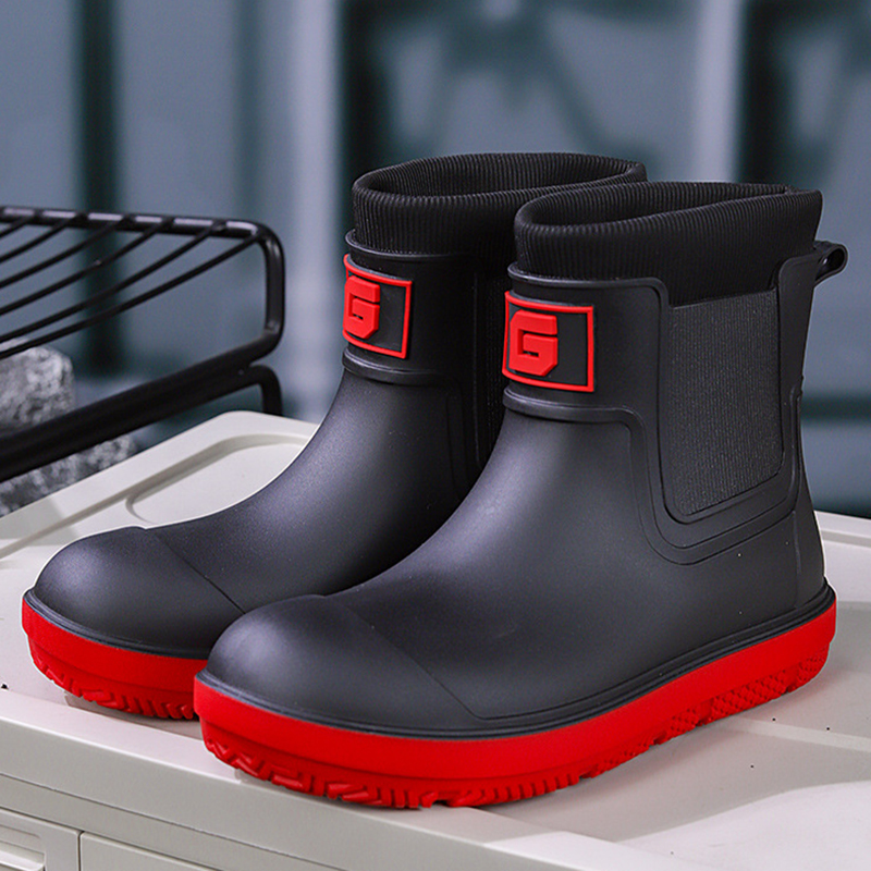 New Men's Rain Boots Outdoor S - Fishing Boots のレビューと価格
