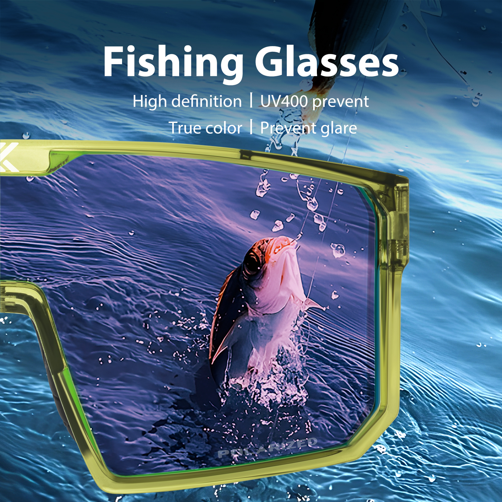 Kapvoe Hot Men Outdoor Polariz - Fishing Sunglasses Polarized のレビューと価格