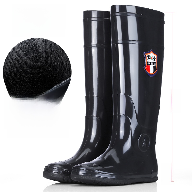 Comfortable High-Tube Rain Boo - Fishing Boots のレビューと価格