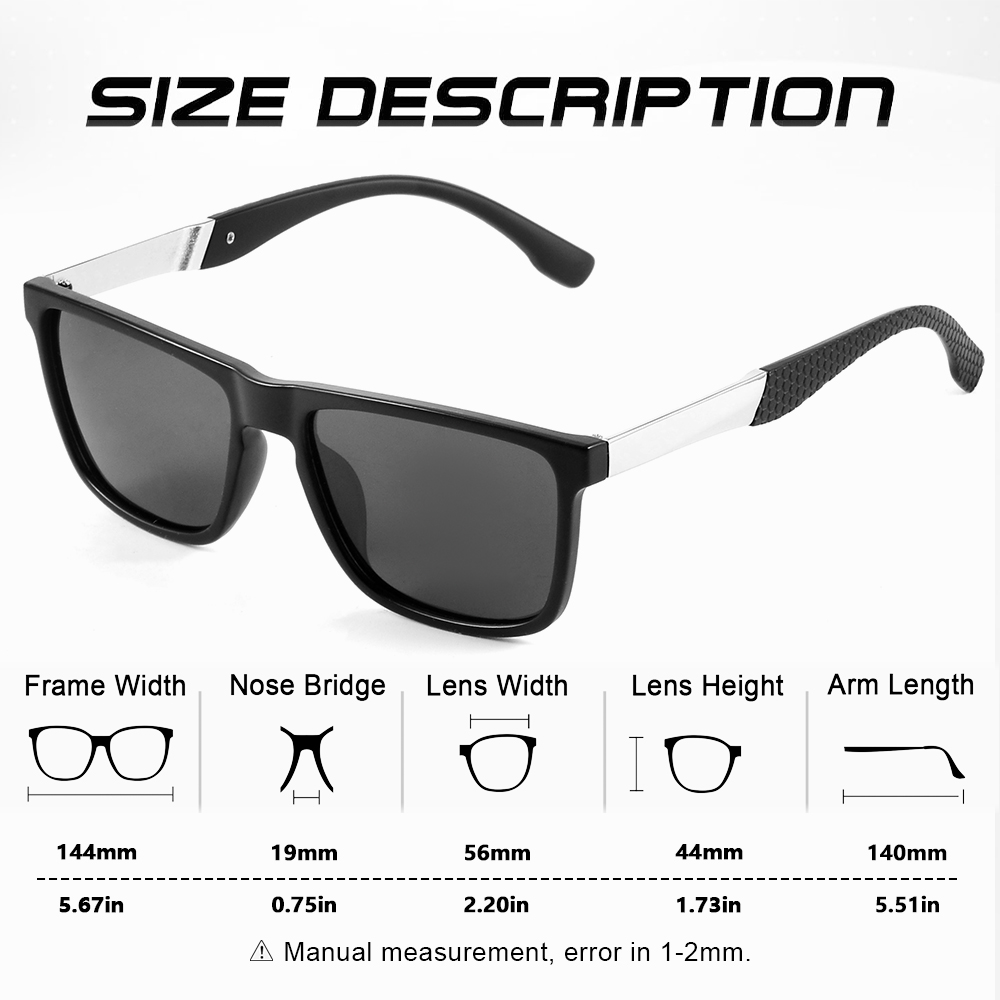 CRIXALIS 4Pcs Polarized Sungla - Fishing Sunglasses Polarized のレビューと価格