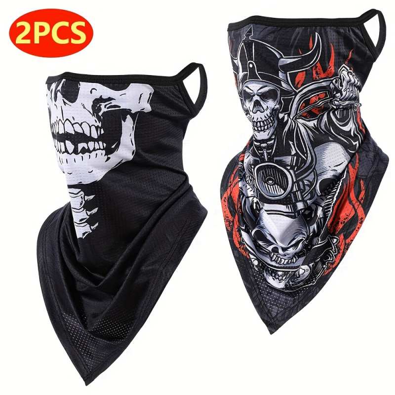 2-Pack, Men's Gothic Mask and  - Fishing Mask Sun Protection のレビューと価格