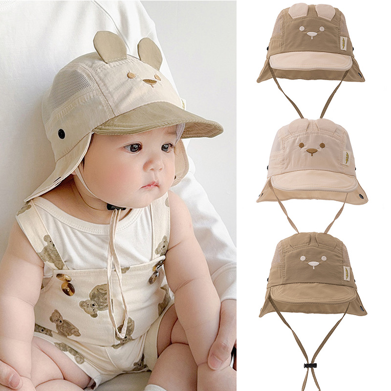 Boys Girls Neck Protection Kid - Fishing Hat のレビューと価格