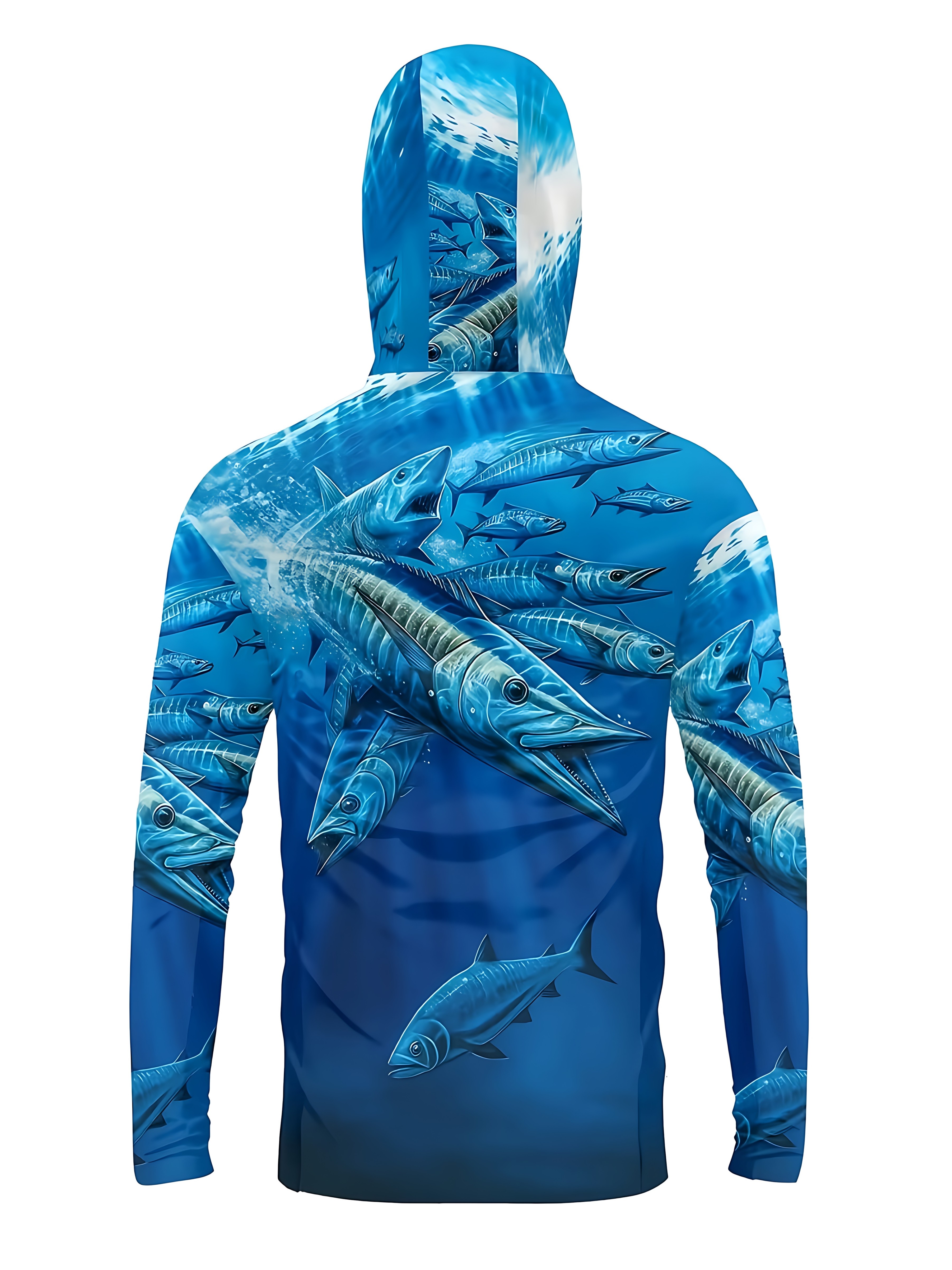 Fishing Shirt Hooded Men Fishi - Fishing Mask Sun Protection のレビューと価格