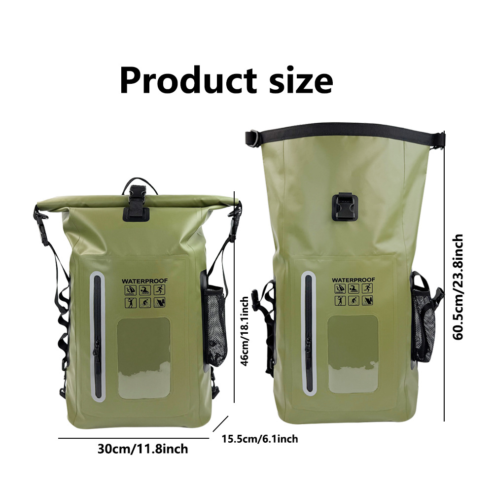 25L Waterproof Dry Bag Backpac - Fishing Bag Waterproof のレビューと価格
