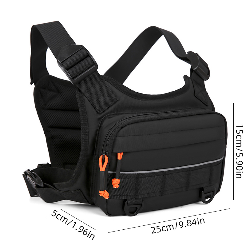 Front Chest Bag Camping Vest B - Fishing Backpack のレビューと価格