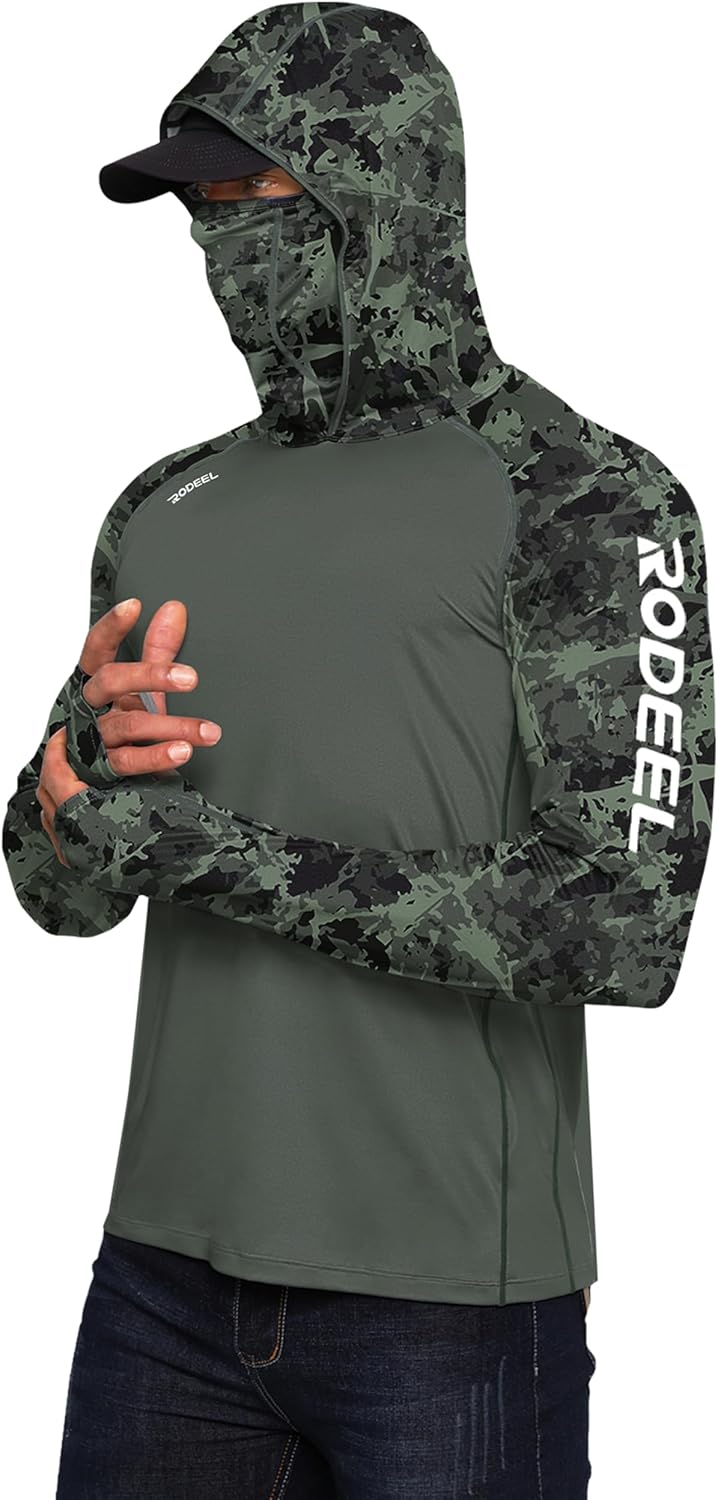 Rodeel Men's UPF 50+ Performan - Fishing Jacket Waterproof のレビューと価格