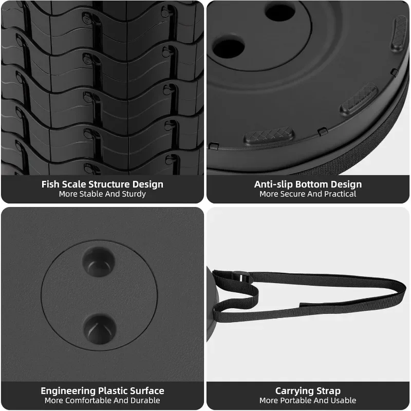 Collapsible Stool Portable Fol - Fishing Belt のレビューと価格