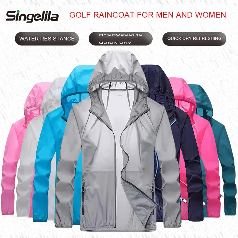 Golf Raincoat Lightweight Jack - Fishing Jacket Waterproof のレビューと価格