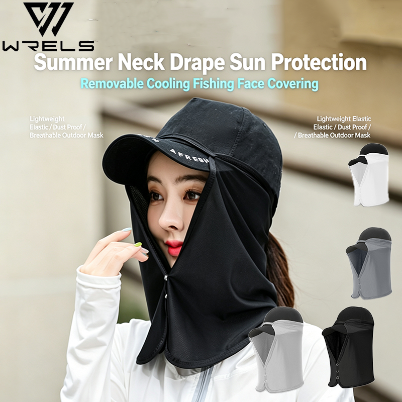 Summer Neck Drape Sun Protecti - Fishing Mask Sun Protection のレビューと価格