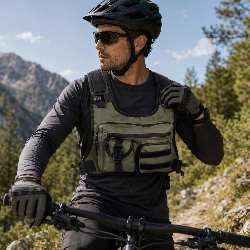 Multi Pocket Outdoor Tactical  - Fishing Bag Waterproof のレビューと価格