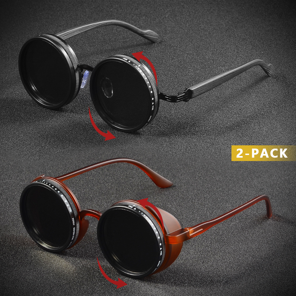 CRIXALIS 2Pcs Polarized Steam  - Fishing Sunglasses Polarized のレビューと価格