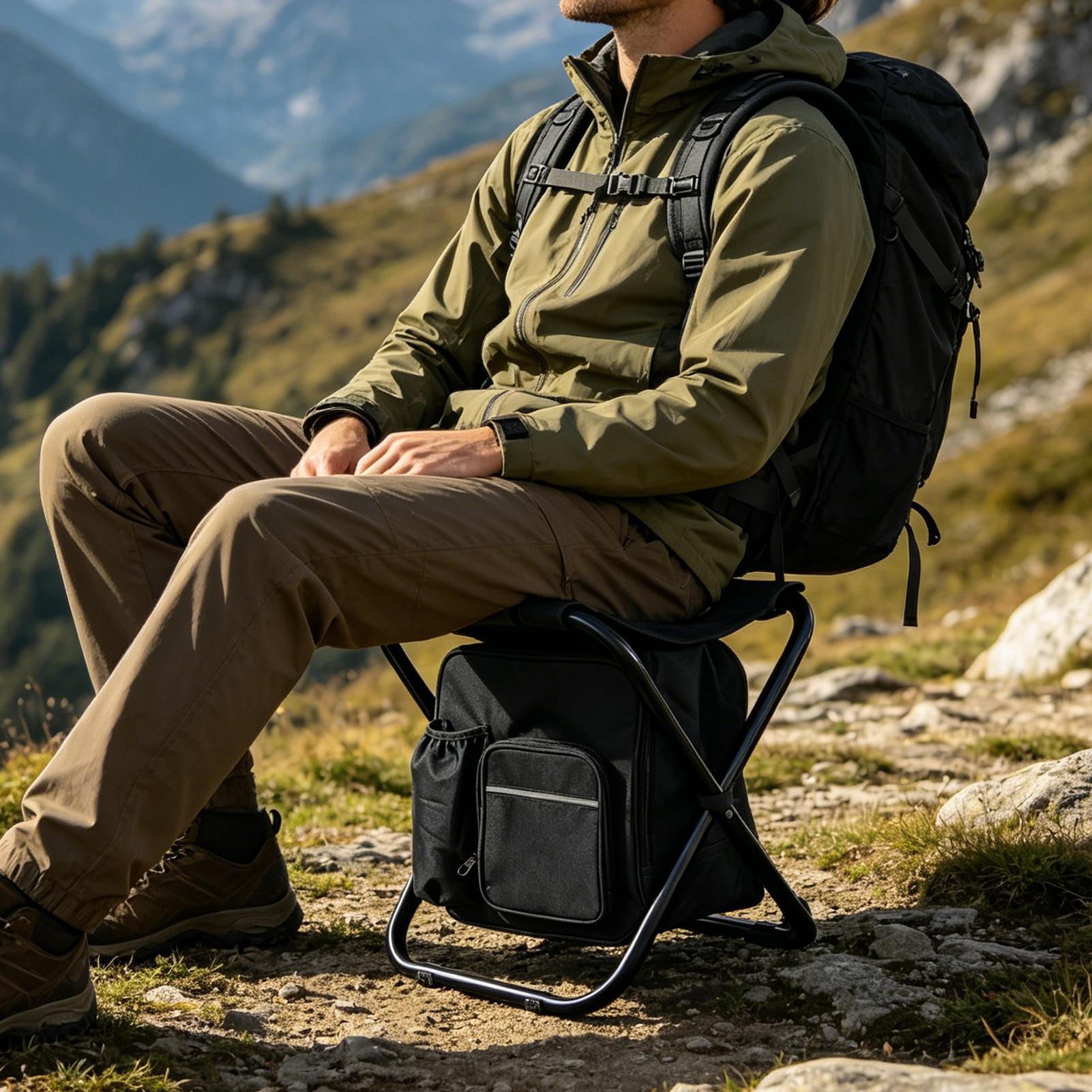 Foldable Backpack Stool For Ad - Fishing Backpack のレビューと価格