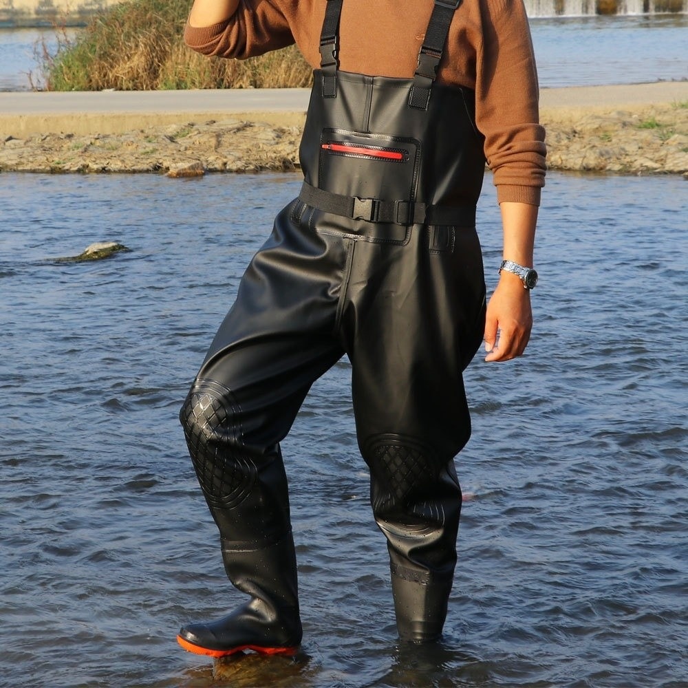 Useful PVC Fishing Suit Double - Fishing Waders のレビューと価格