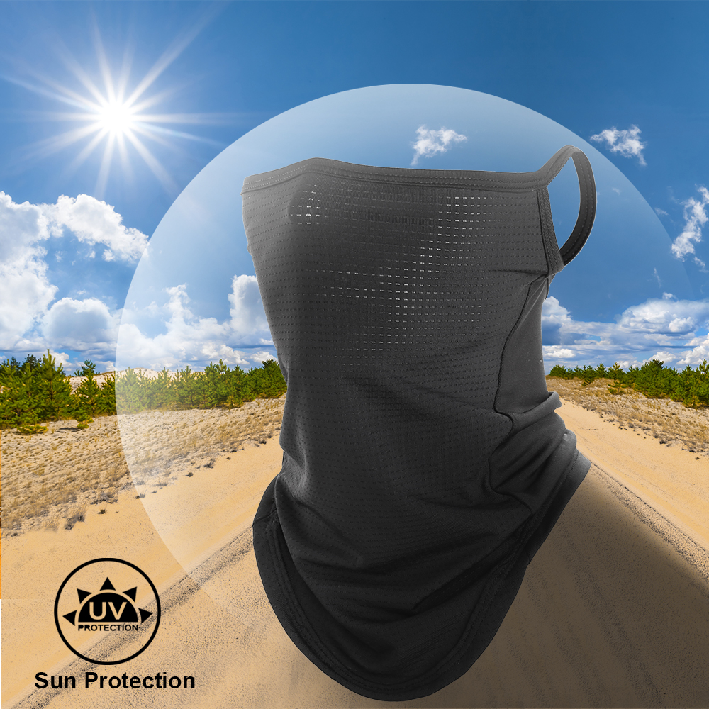 1/2Pcs Ice Silk Face Mask Brea - Fishing Mask Sun Protection のレビューと価格