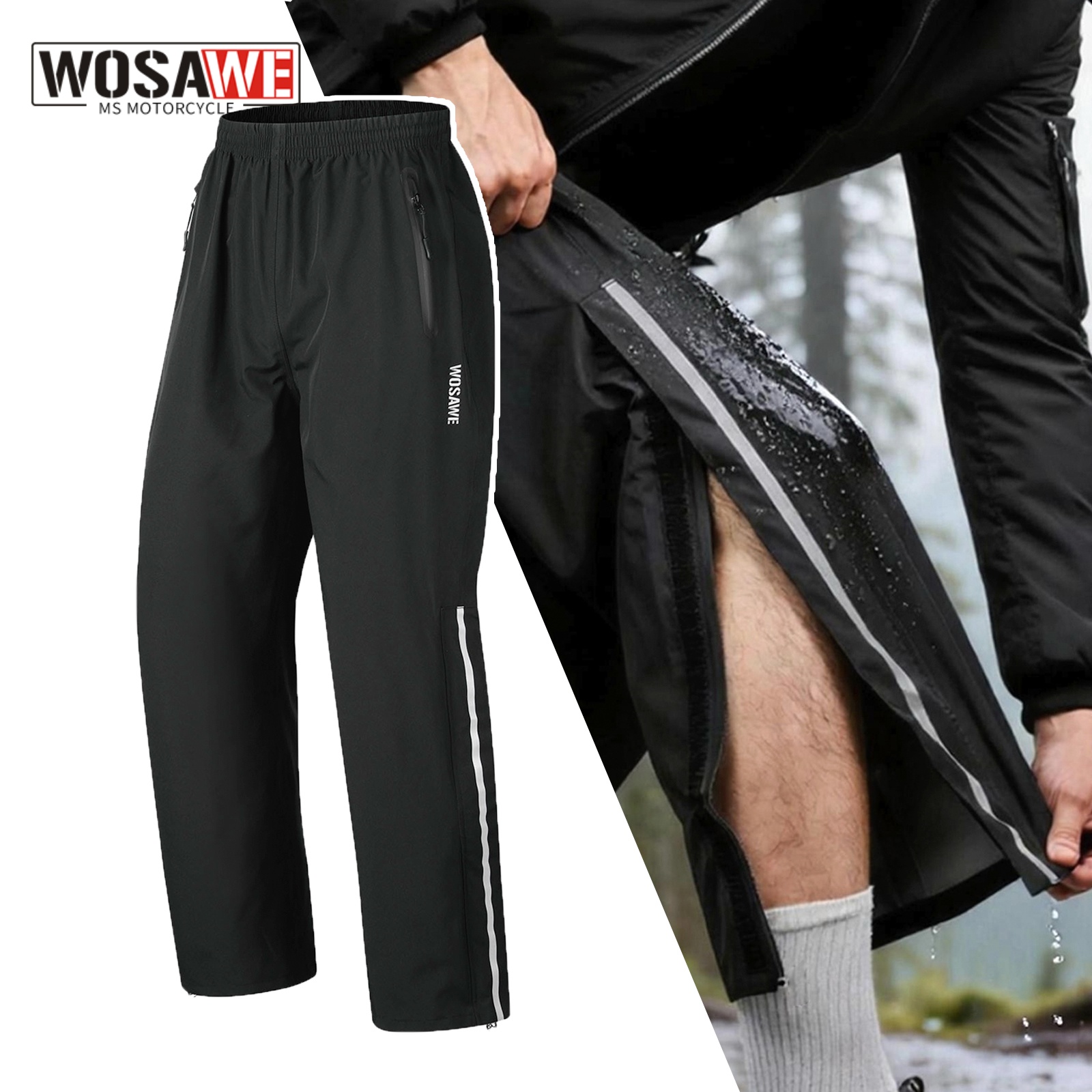WOSAWE Rain Pants Windproof Me - Fishing Pants Waterproof のレビューと価格