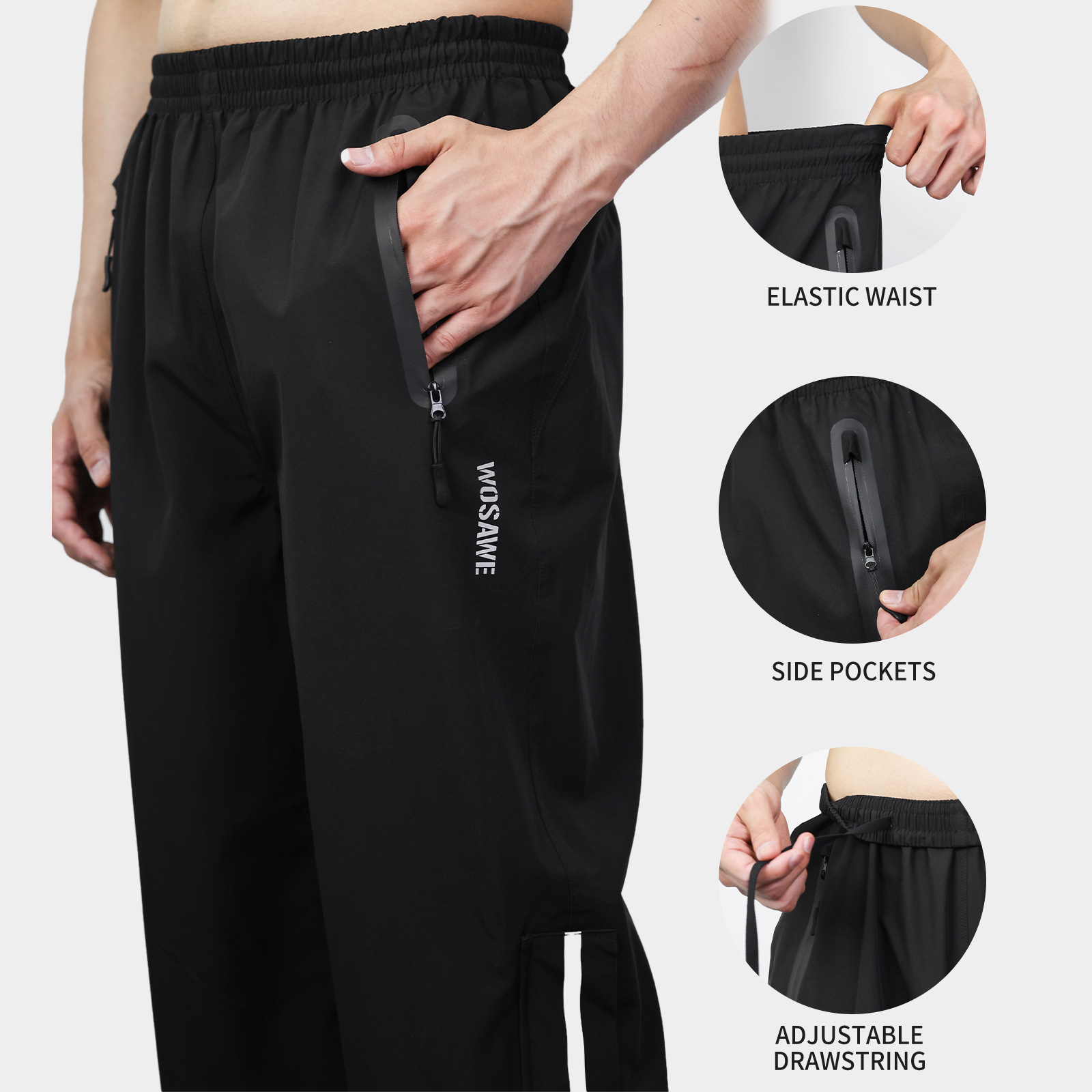 WOSAWE Rain Pants Windproof Me - Fishing Pants Waterproof のレビューと価格