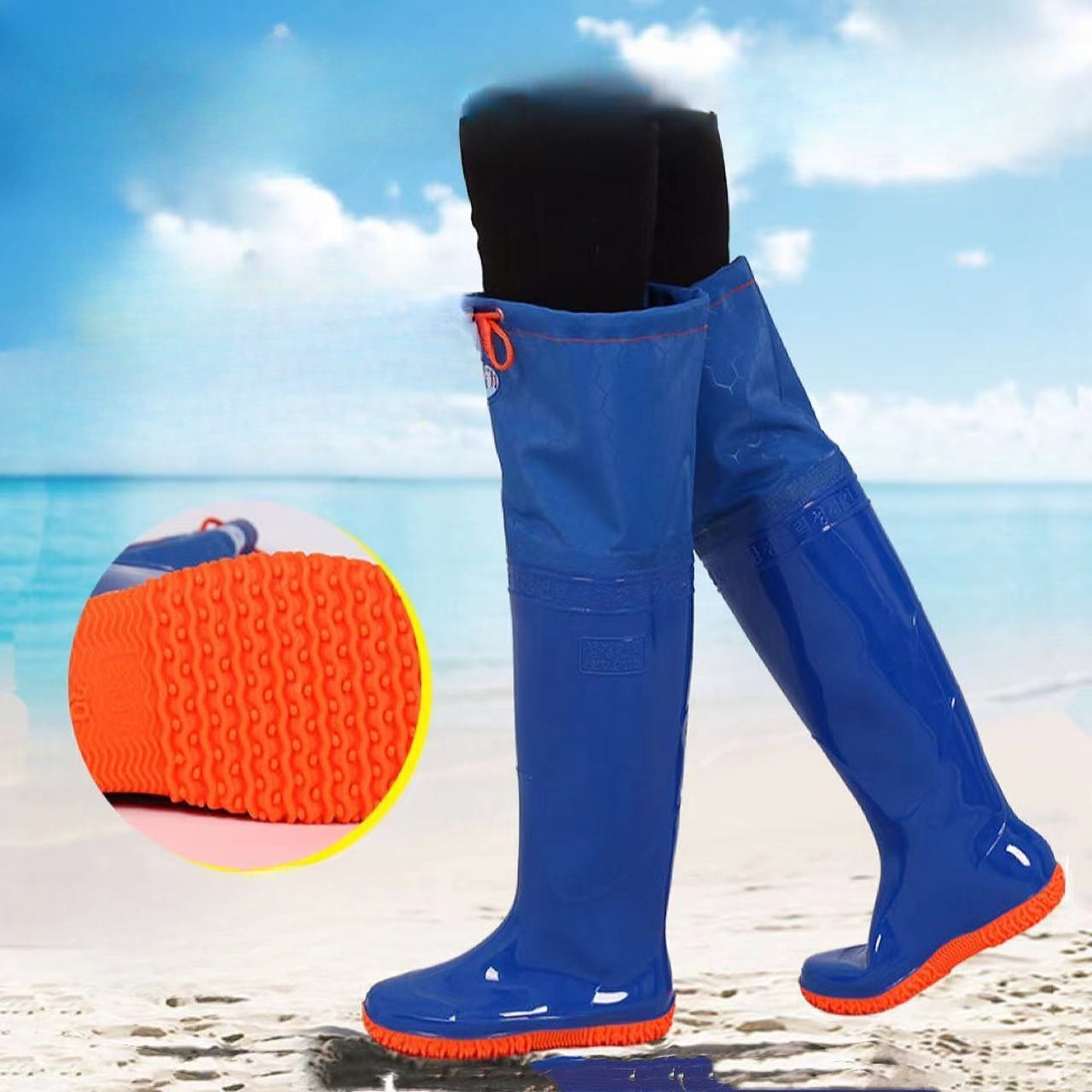 Unisex Over Knee Waterproof Fa - Fishing Waders のレビューと価格