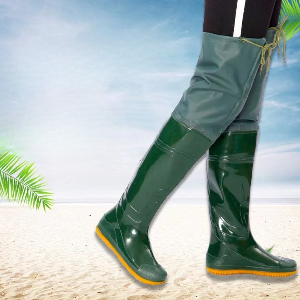Unisex Over Knee Waterproof Fa - Fishing Waders のレビューと価格