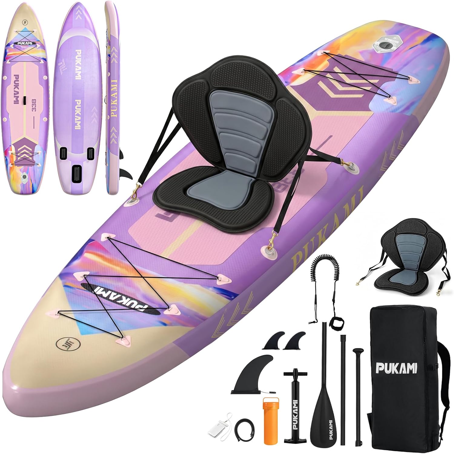 Extra Wide Inflatable Stand Up - Fishing Backpack のレビューと価格