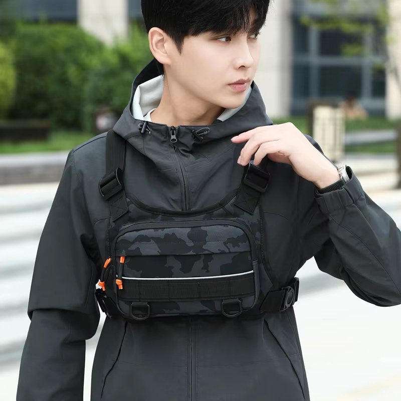 Cycling Front Chest Vest Tacti - Fishing Backpack のレビューと価格